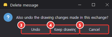 The question shown when deleting a turn that changed the drawing